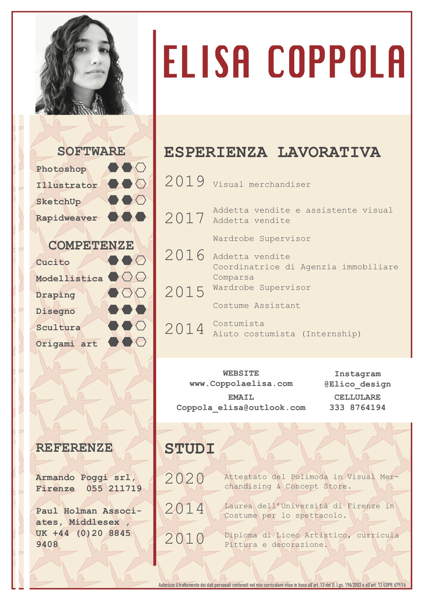 Coppola elisa curriculum vitae